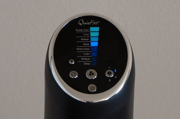 Honeywell-HYF290B-Quietset-Tower-Fan-Control-Panel-Buttons