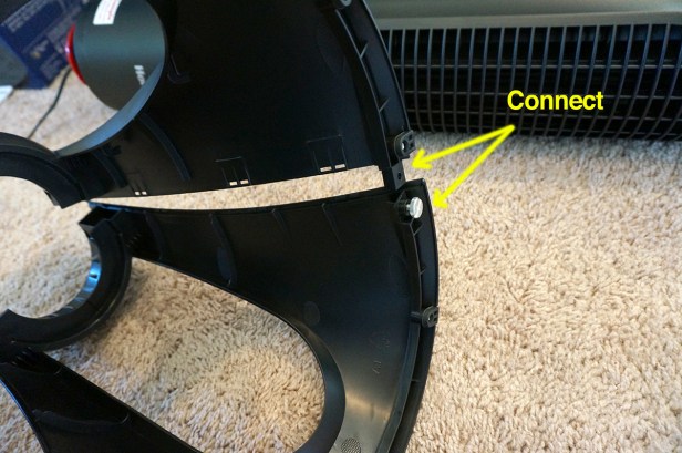 Honeywell-HYF290B-Quietset-Tower-Fan-Plastic-Base-Assembly